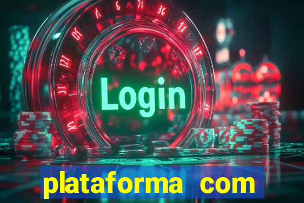 plataforma com porcentagem de ganhos